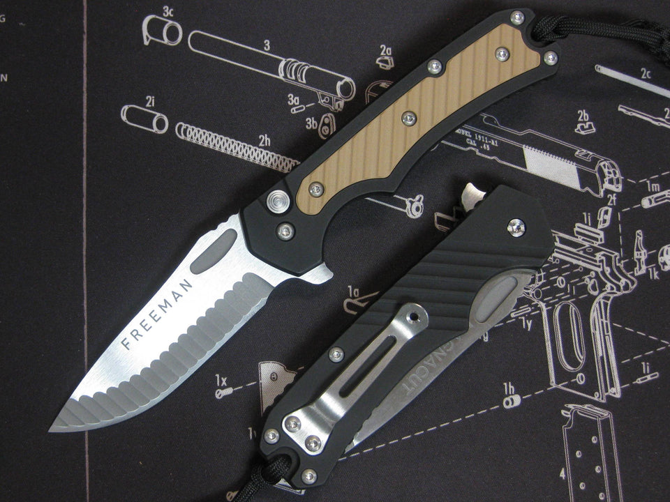 LIBER×GeekField_BuddyMat_MILKAHKI 451 Folding Knife | Freeman Outdoor Gear