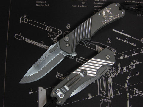451 Button Lock Flipper Folder
